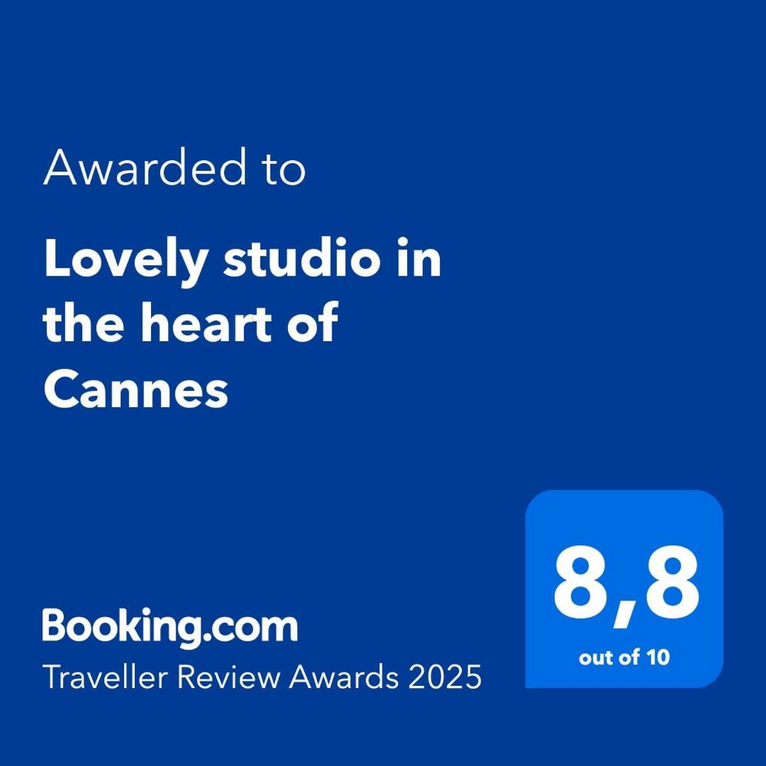 Lovely Studio In The Heart Of Cannes Exterior photo
